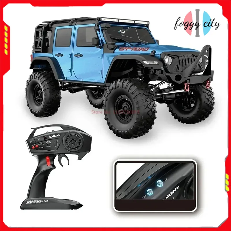 

New 1:10 Huangbo R1011 Rubicon 2.4ghz Full Size Climbing Vehicle All Terrain Rc Remote Control Model Off Road Vehicle 4wd Drift