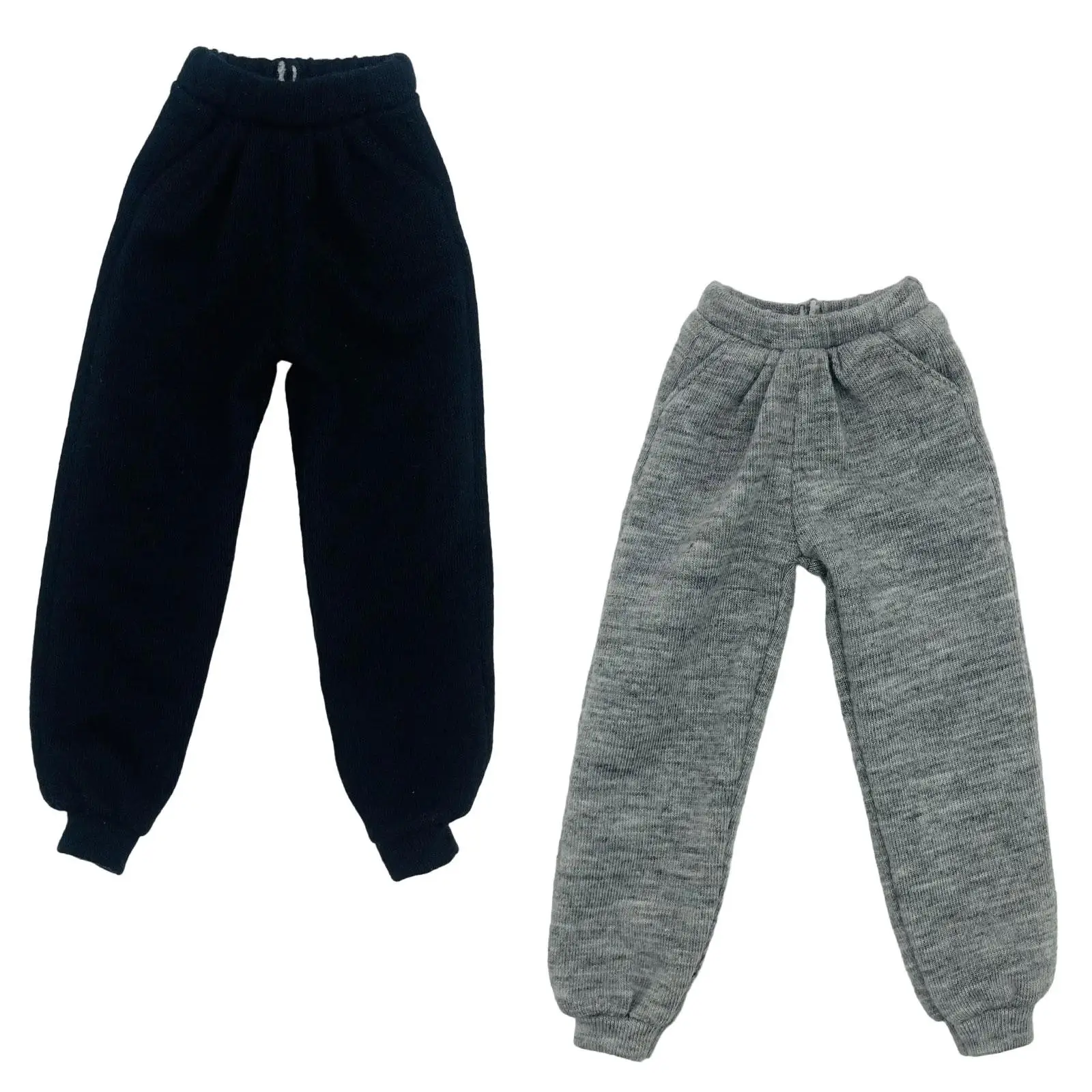

1:6 Pants Stylish Fashion Doll Clothes Action Figure Clothes Miniature Casual Pants for 12in Wome Action Figures Doll Model Accs