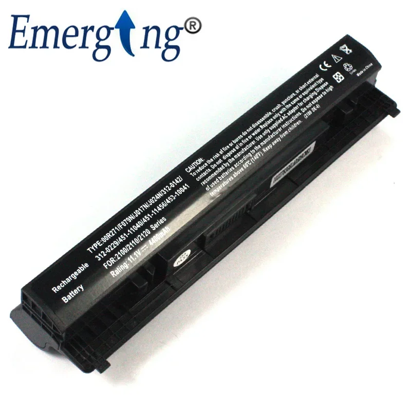 6cells 11.1V New  Laptop Battery for Dell Latitude 2100 2110 2120  F079N J017N J024N N976R P02T001 P576R