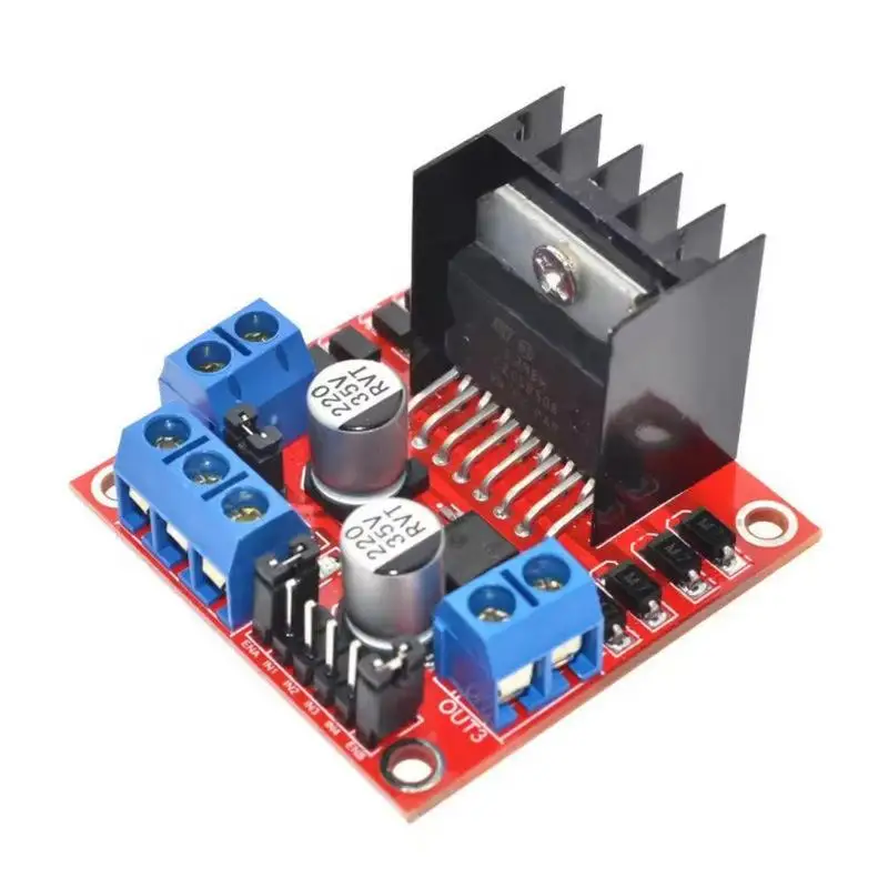 Hot Sale 1Pcs L298N Motor Driver Board DC & Stepper Motor Driver Module For Smart Car Robot