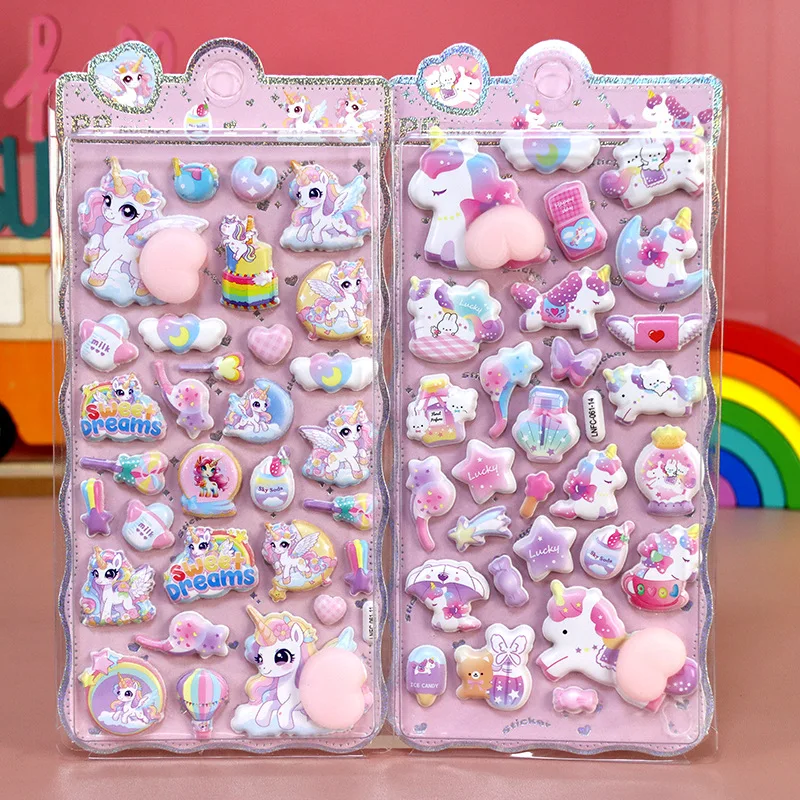 1pc Cute Cartoon Capibala Soft Butt Pinch 3D Stickers Kawaii DIY Refrigerator Phone Case Decoration Anime Stickers Party Gifts
