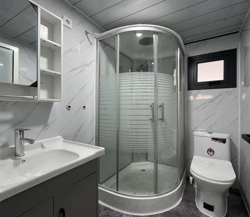 منازل حاوية محمولة 20 قدم 40 قدم منزل حاوية قابل للتوسيع منازل صغيرة 2-5 غرف نوم منزل وحدات متنقلة مع حمام مطبخ