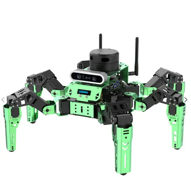 Hiwonder JetHexa ROS Hexapod Robot Kit Powered by Jetson Nano with Lidar Depth Camera Support SLAM Mapping and Navigation