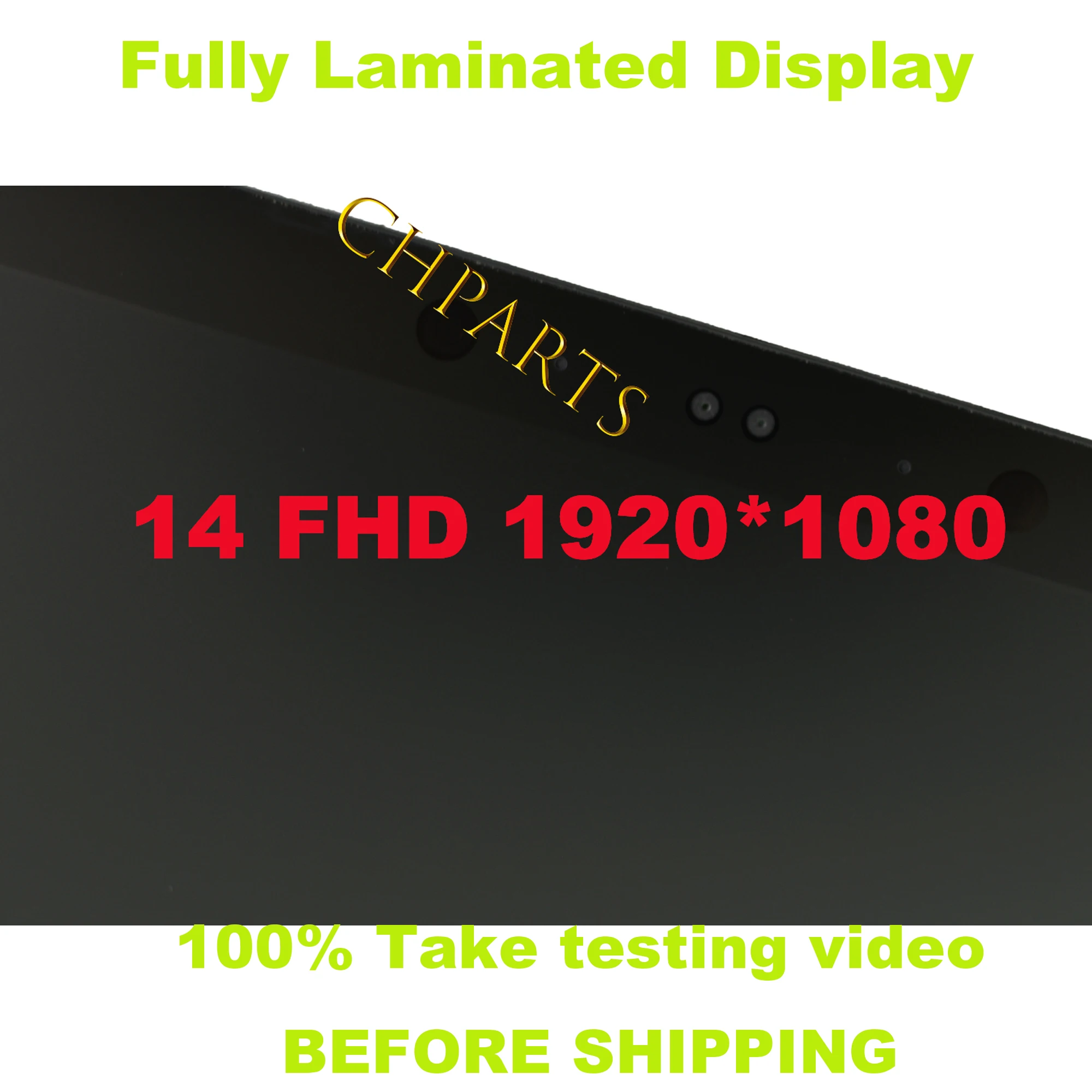 14-Inches FHD UHD For hp EliteBook x360 1040 G5 G6 LCD Touch Screen Replacement Full Assembly With Hinges L42962-001 L42311-00 6