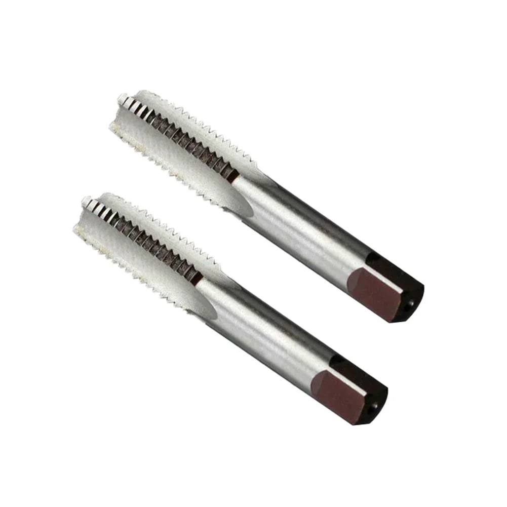 

2pcs HSS 14mm X 1.5 Metric Taps Right Hand Thread For M14 X 1.5mm Pitch Metric Taper Hand Tap Right Hand Silver Tapping Taps