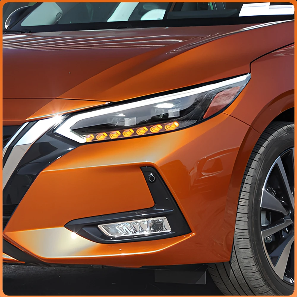 

For 2020-2022 Nissan Sylphy LED Auto Headlight Assembly Start Animation Projector Lens Plug and Play Car Front lamps Accessories