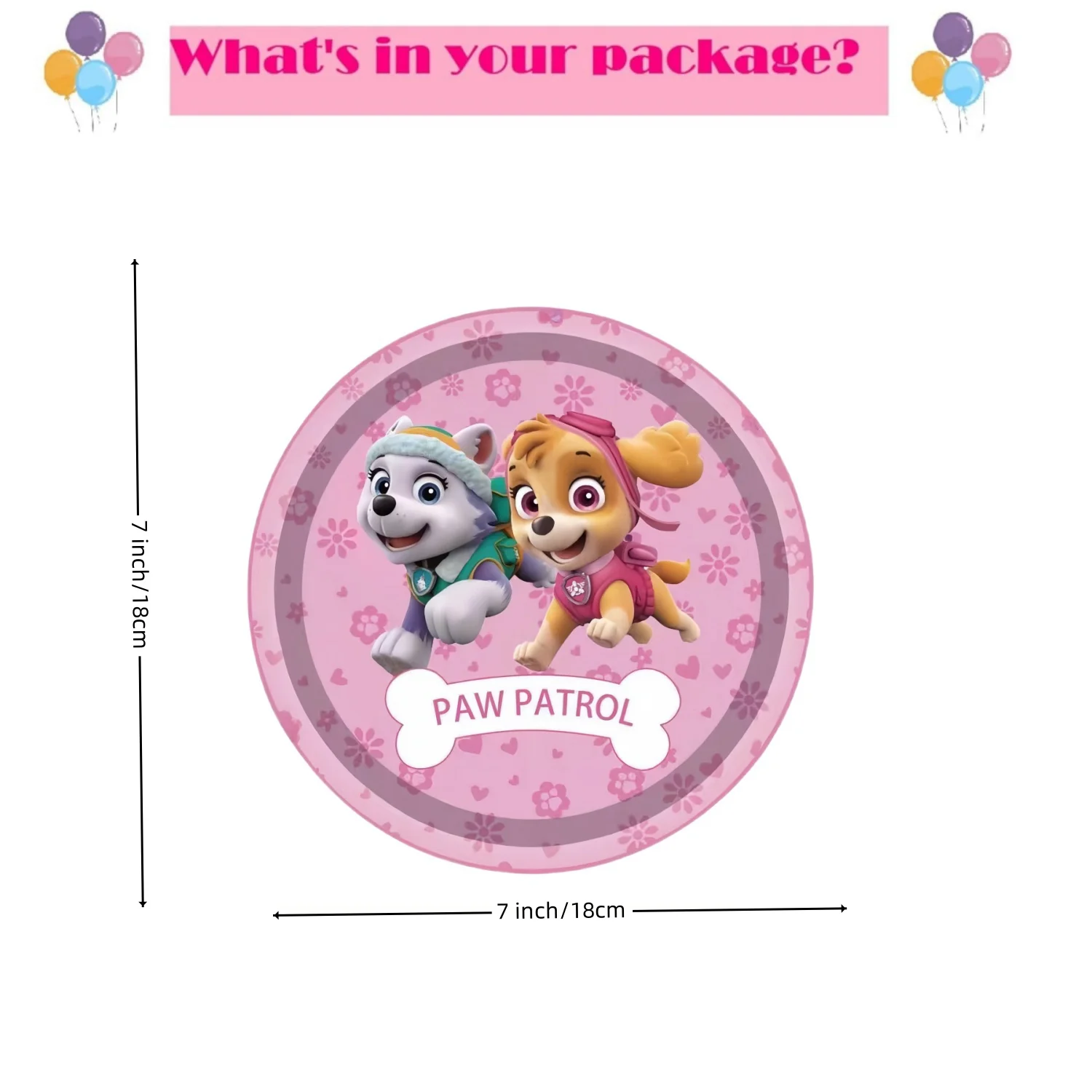 Pink Paw Patrol Birthday Party Decor Skye Disposable Tableware Tablecloth Plate Foil Balloons Baby Shower Girls Party Supplies