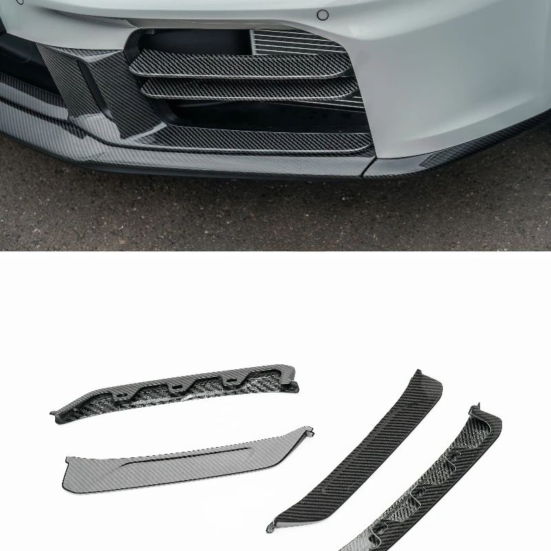 

Modified Parts 992.2 Dry Carbon Fiber Front Skirt Automotive Decorative Wind Knife Modified Parts