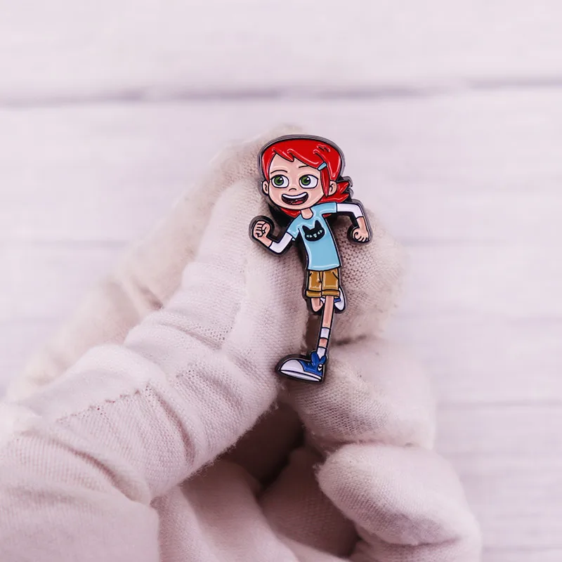 بن-10 جوين تينيسون بروش الخيال العلمي مغامرة الرسوم المتحركة شخصية إلهام شارة #3