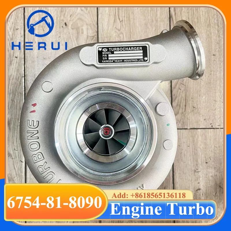 6754-81-8090 4037469 Turbo HX35 Turbocharger For PC200-8 6D107E-1 Engine Turbo