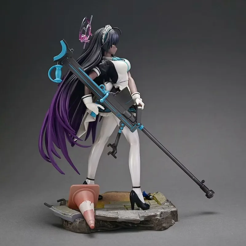 New 25cm Blue Archive kakudade karinn Figures, 2D, beautiful girl models, case ornaments, gifts