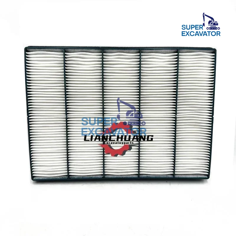 For Vo-lvo ec EC120D EC140D EC200D EC250D EC360D EC460D EC480D Air conditioning filter screen Excavator Parts