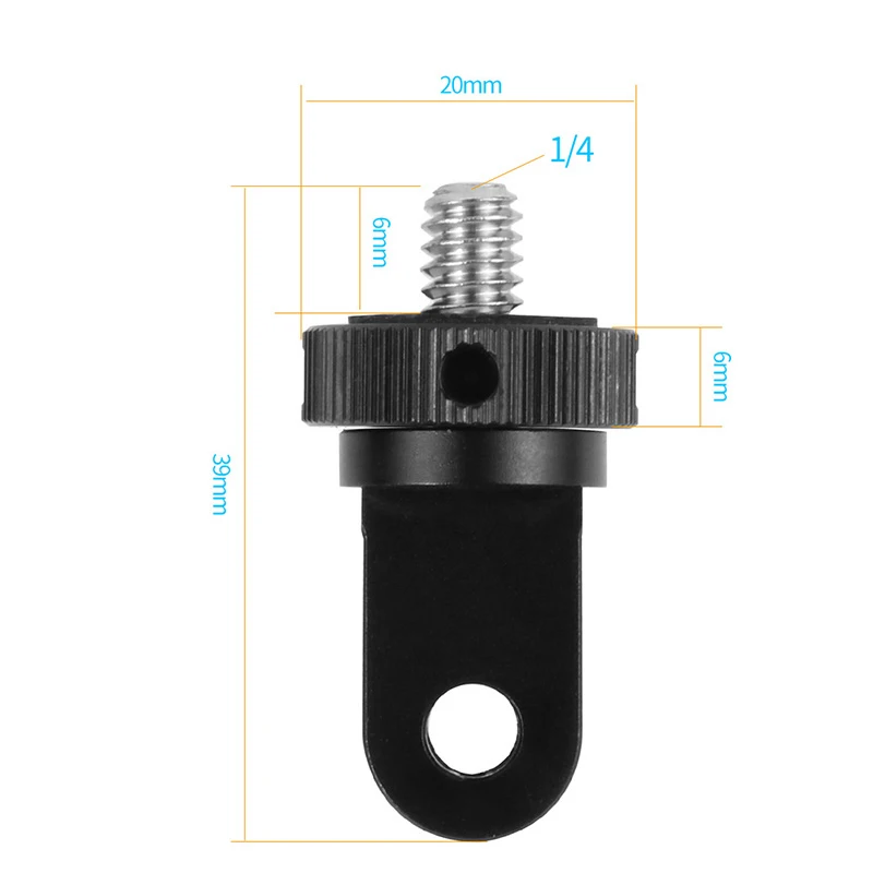 Für Insta360 X5 Metall-Mini-Stativ Konvertierbare Halterung 1/4' Schraube Schnellwechsel-Basis für Gopro Hero 13 DJI OSMO Pocket4 Action-Kamera – Detail 18