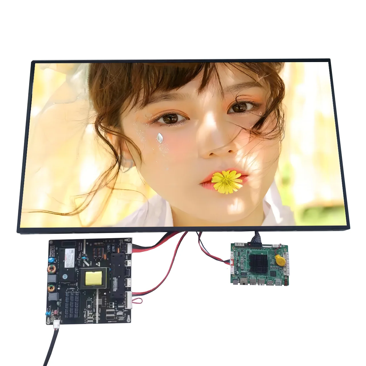 

DV320FHM-NN0 BOE 32 inch resolution 1920x1080 lcd screen with ys-m8 android board input LVDS speaker output