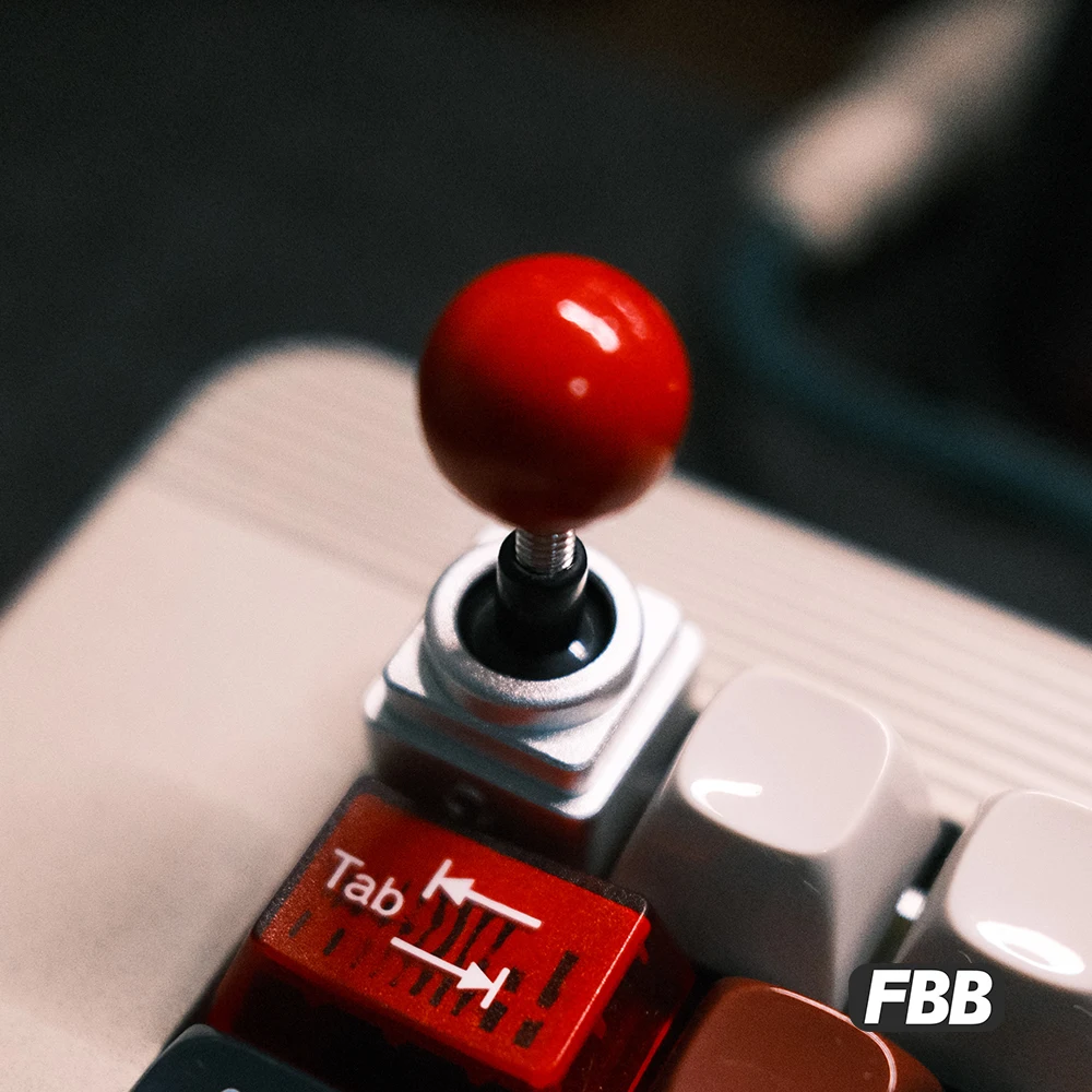 FBB metal rocker keycap CNC personality single customized mechanical keyboard game console DIY gift boyfriend