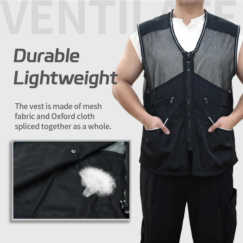 

Breathable dog trainer vest grab-proof mesh large pocket multifunctional dog training clothes German shepherd dog training