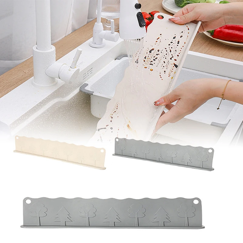 

Силиконовая перегородка для кухонной раковины, брызговик с присоской для бассейна, защита от брызг одежды, перегородка для мытья посуды, перегородка для воды