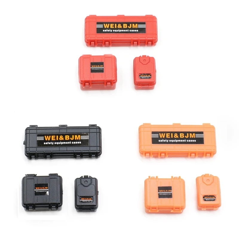 Scale Mini Storage Box Equipment Case Decoration Accessory For 1/18 1/24 RC Crawler Car Axial SCX24 FCX24 Enduro24