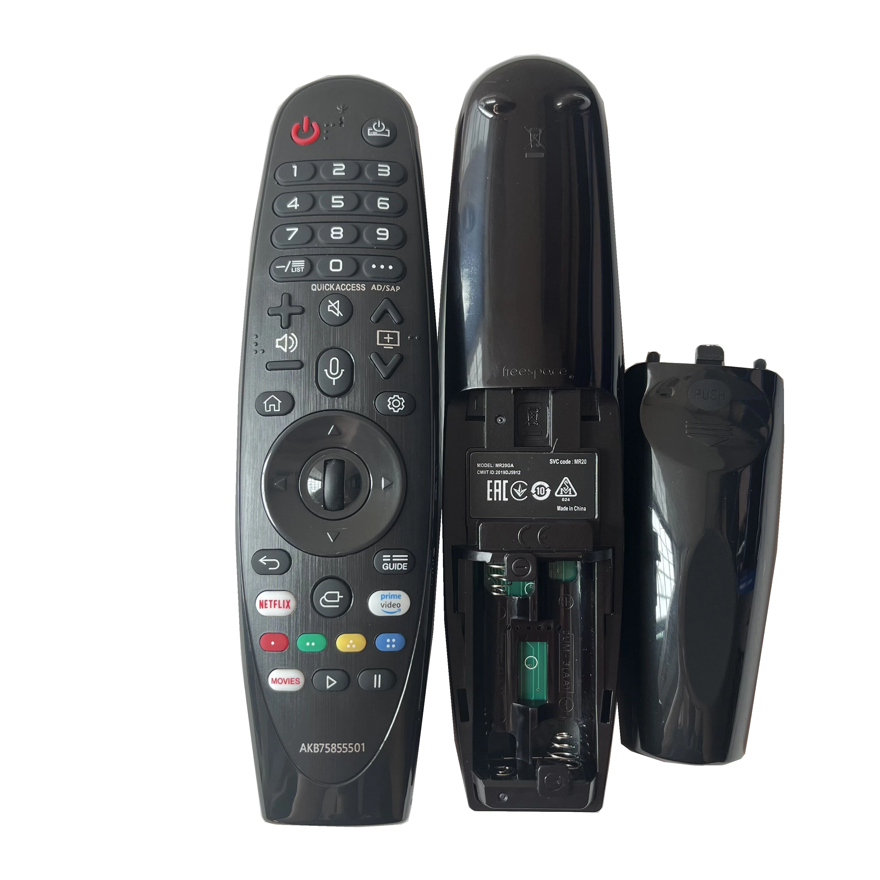 New MR20GA AKB75855501 FOR 2019 2020 AI ThinQ OLED Smart TV infrared remote control No voice Bluetooth flying mouse function