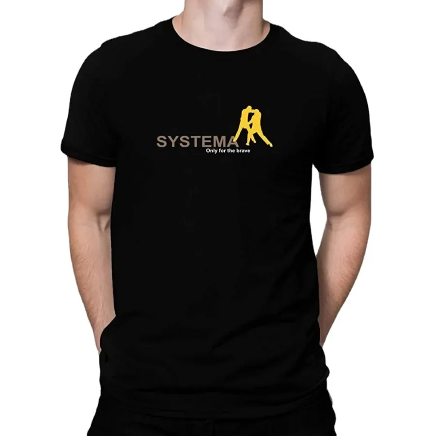 Only for The Brave Russian Martial Art Systema T-Shirt. Summer Cotton Short Sleeve O-Neck Mens T Shirt New S-3XL