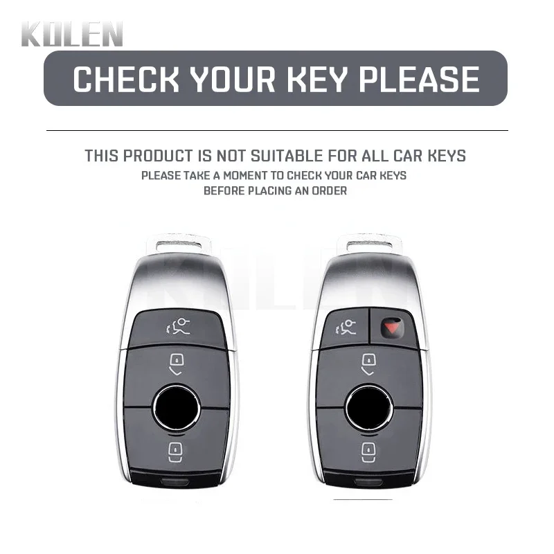 TPU Car Key Case Cover Shell Fob For Mercedes Benz A C E S Class W204 W205 W212 W213 W176 GLC CLA AMG W177 Key Protector Keyless image 2