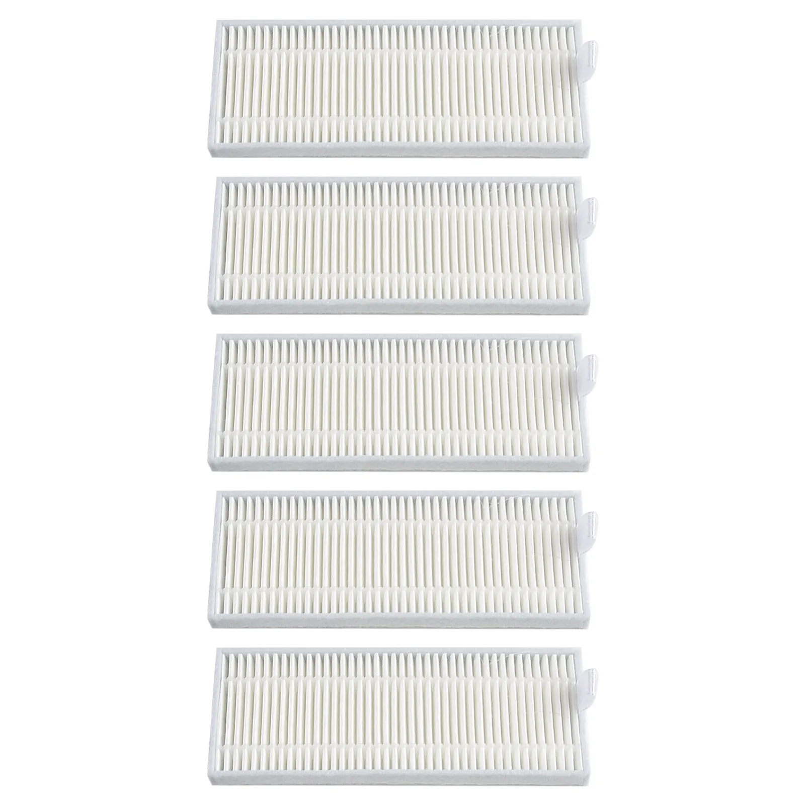 Robotic Vacuum Cleaner Filtros, Dust Exhaust Air Ferramenta Filtro, Casa Acessórios, Substituir, F1, 5pcs