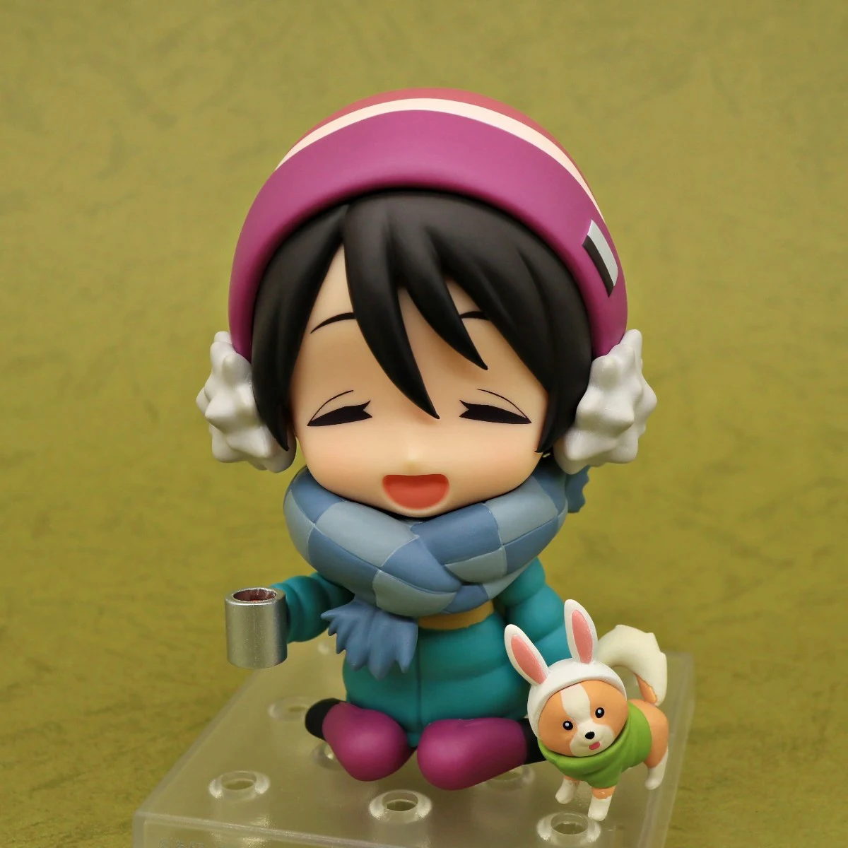 Oryginalne figurki akcji/laleczki Nendoroid Max Factory dostępne od ręki ( # 1363) Yurucamp Saitou Ena Chikuwa Figurka Anime Model Dekoracja Kawaii