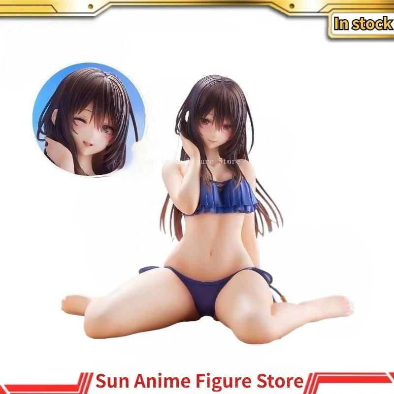 En Stock, no original, ella es tímido y cae enamorados, Mizusumi Hanami, hermosa chica, Anime, adornos de escritorio 2D, modelo de estatua