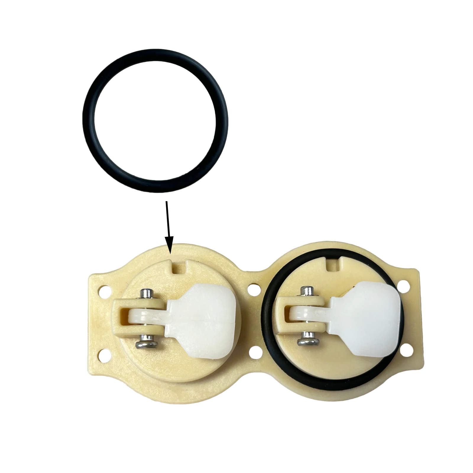 2Pcs Sealing Ring of Water Flow Sensor for Intex, Hose O-Rings Flat Strainer Washers, Fits 330, 530, and 1000 GPH Filter Pumps