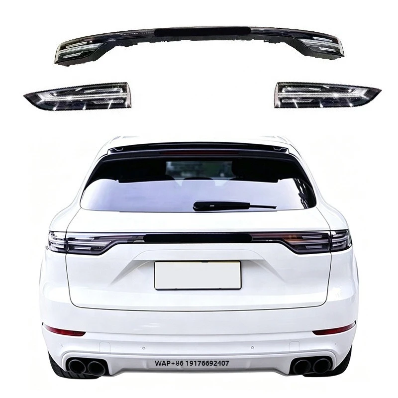 Black LED Taillight Assembly Plug and Play for  9Y0 18-23