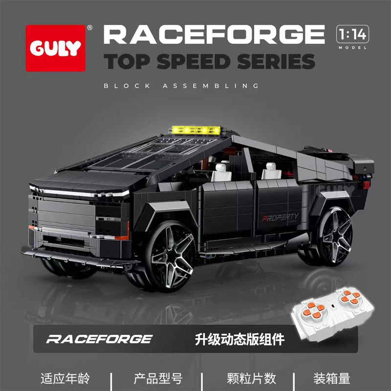 

New 10634 1572pcs 1:14 MOC Technical RC SUV Car Building Blocks Model Pickup Truck Bricks Assembling Toys for Boys Birthday Gift