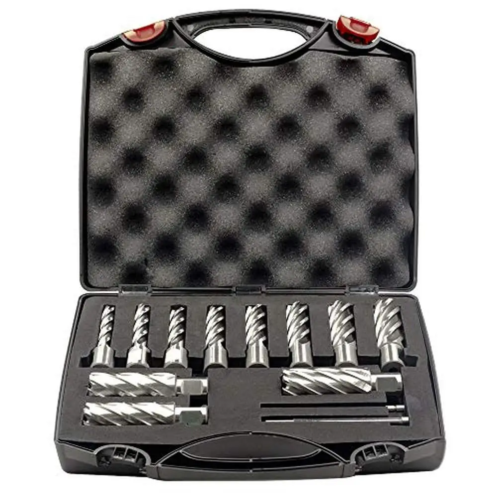 13-Piece HSS Annular Cutter Set 3/4