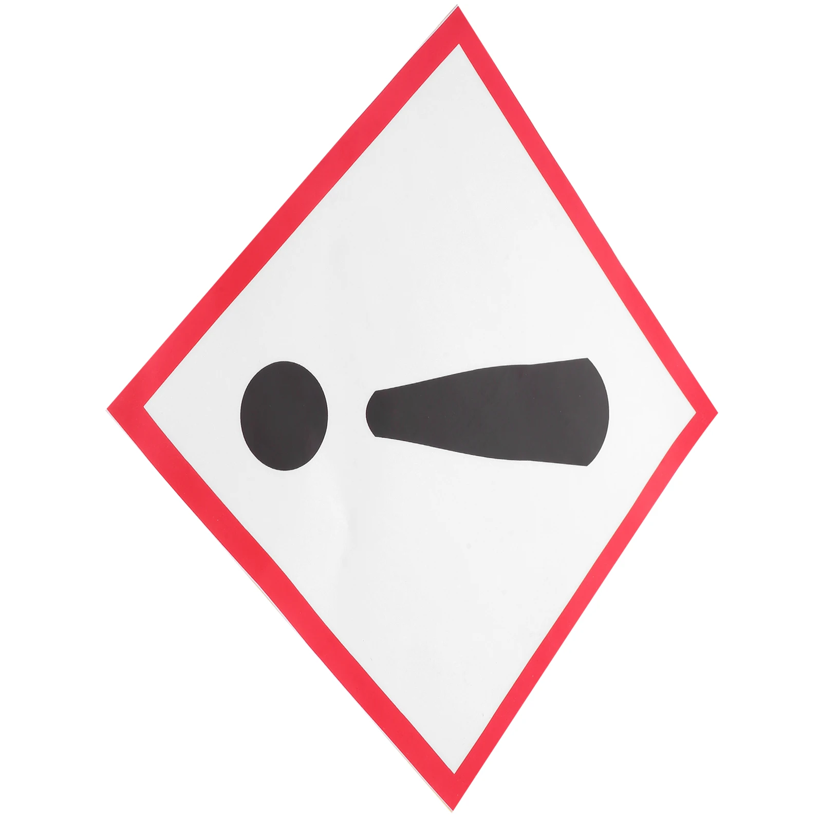 

Safety Signs Reflective Transportation Notice Labels Stickers Outdoor Car Warning Signs Durability Long Lasting