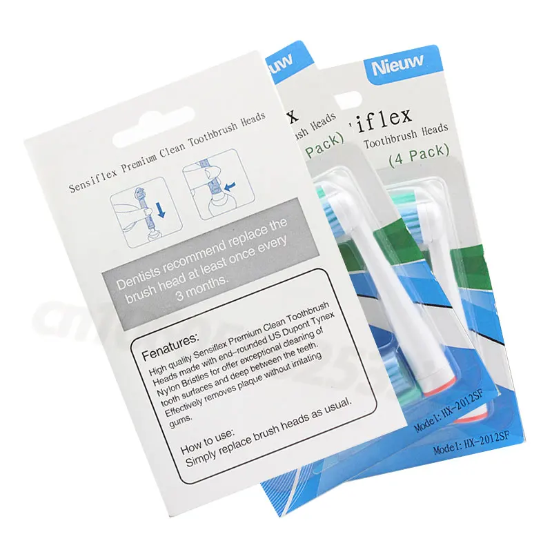 Electric Toothbrush Head HX2012 Double Head Compatible HX1610/HX1511/HX1630/HX1620/HX1523/HX1526/HX1513 Replacement Brush Head