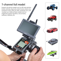 SkyCityFPV RadioLink RC6GS V3 2.4GHz 6CH LCD Screen Remote Controller with R7FG Receiver for RC Car Boat Ship