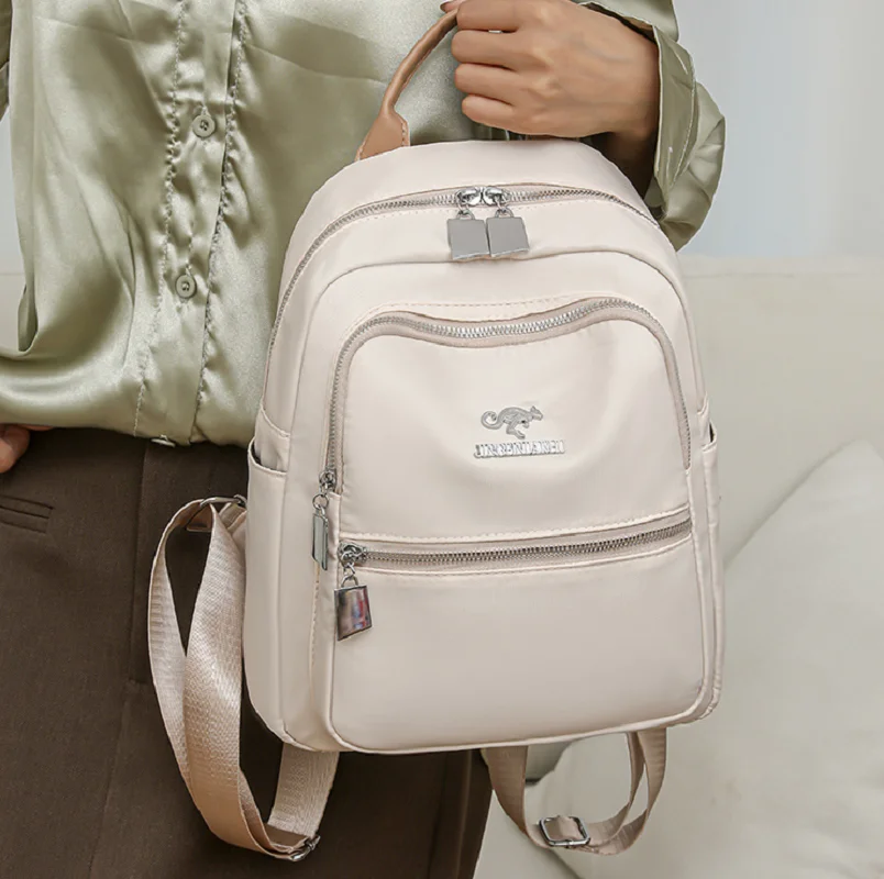 

Лидер продаж, корейские модные водонепроницаемые оксфордские дорожные рюкзаки, женские сумки на плечо большой емкости на молнии, школьная сумка, рюкзак