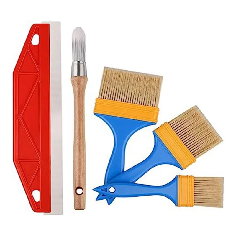 

Trimming Brush Tool Set Paint Edge Brushes For Walls Round Decorative Brushes For House Painting