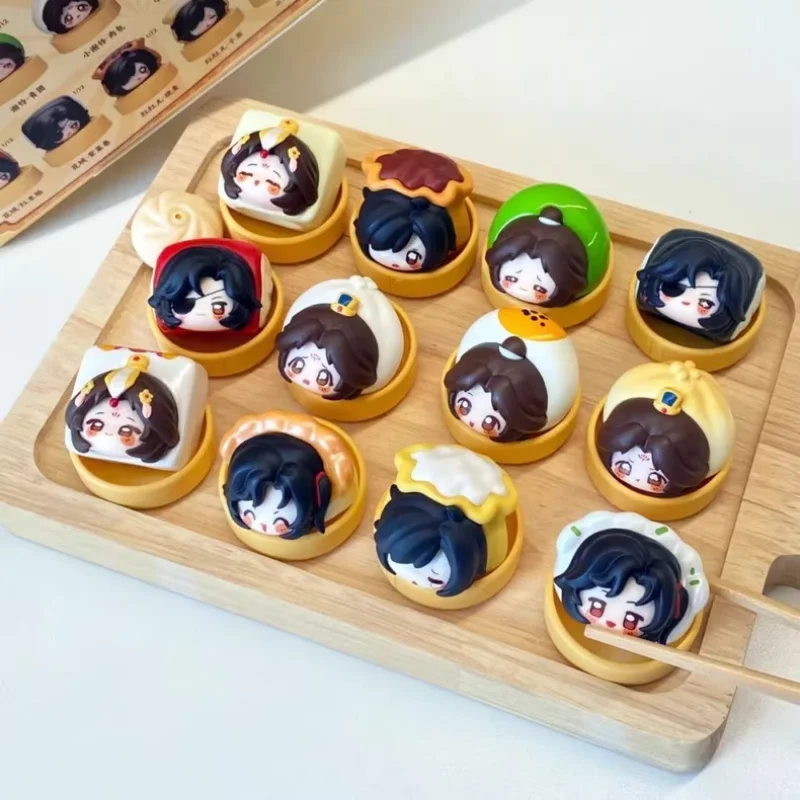 

In Stock Heaven Official'S Blessing Blind Box Animations Morning Tea Mini Series Xie Lian Hua Chen Figure Model Gift