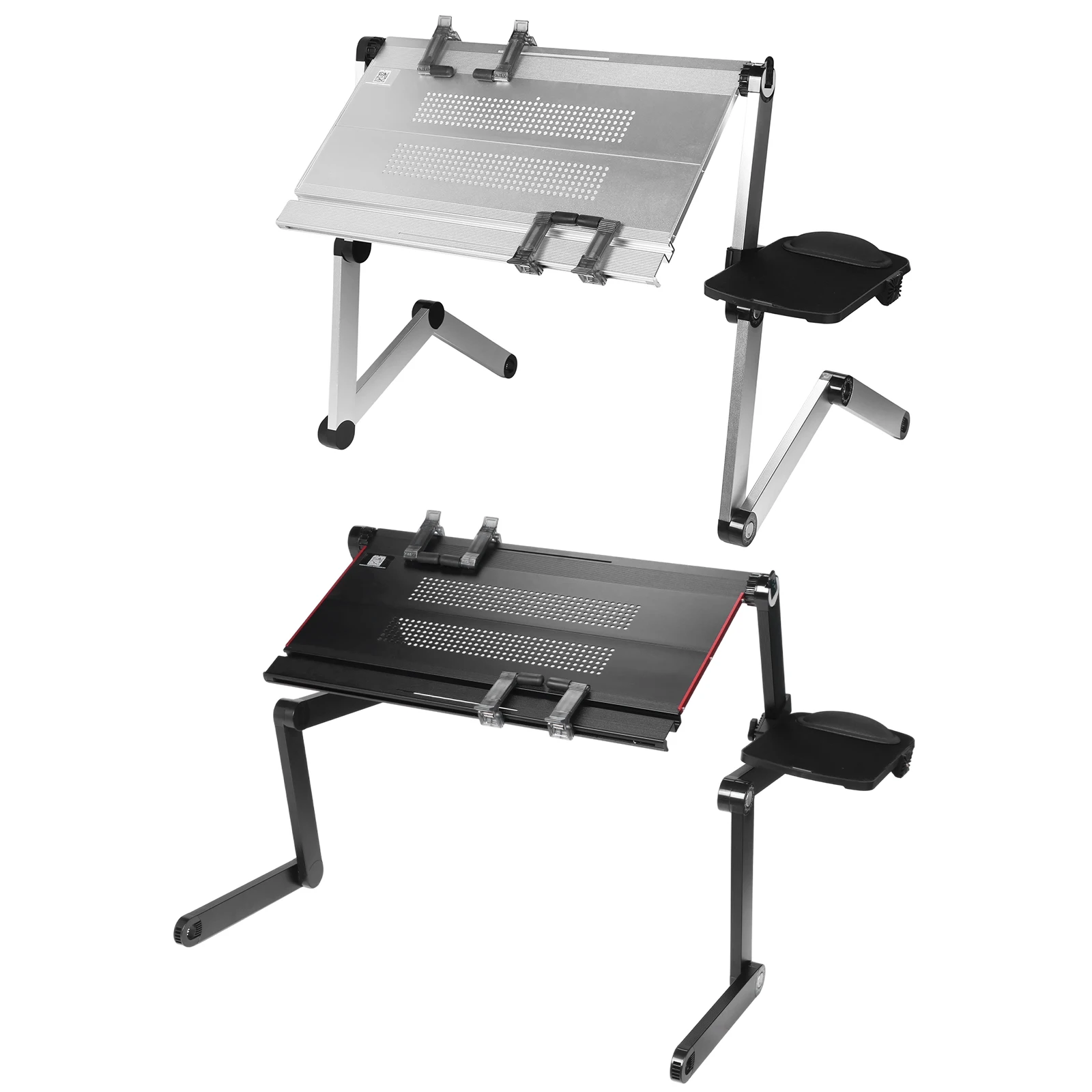 

Foldable Laying Down Desk Adjustable Height Lying Down Laptop Stand for Couch Sofa Chair Floor