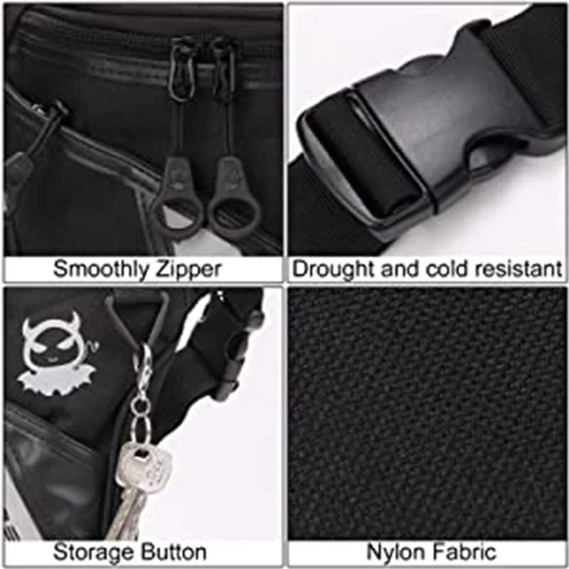 Men's Drop Leg Bag Motorcycle Bike Thigh Waist Fanny Pack Outdoors Travel Sports Riding Cycling Fishing Camping Hiking Bag