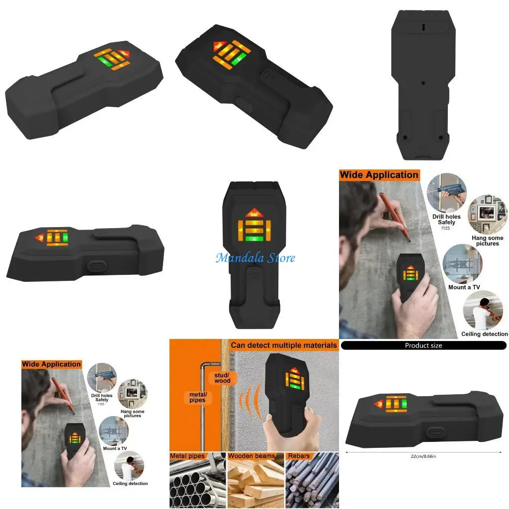 

U2JC Wall Metal Finder Metal Detector High Sensitive Wall Scanning Tool Pipe Detector