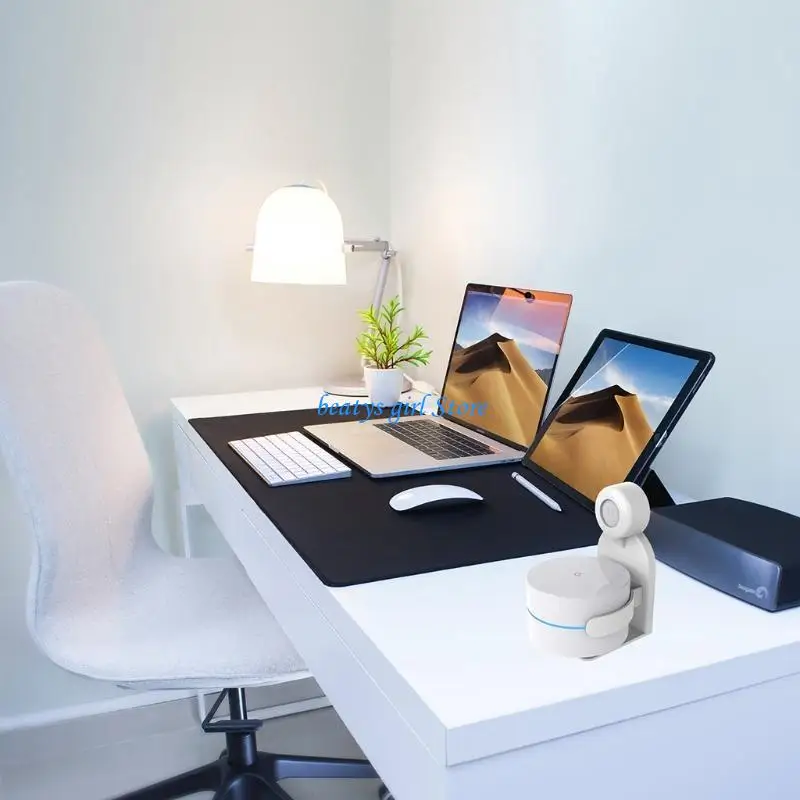 

C7AB WiFi Bracket Wall Mount for Google WiFi (2020 Version) Place on Wall or Ceiling