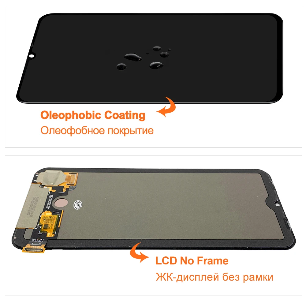 6.57 inch Mi 10 Lite Display For Xiaomi Mi10 Lite Lcd Display Touch Screen Digitizer Assembly For Mi 10Lite Lcd M2002J9G 5G