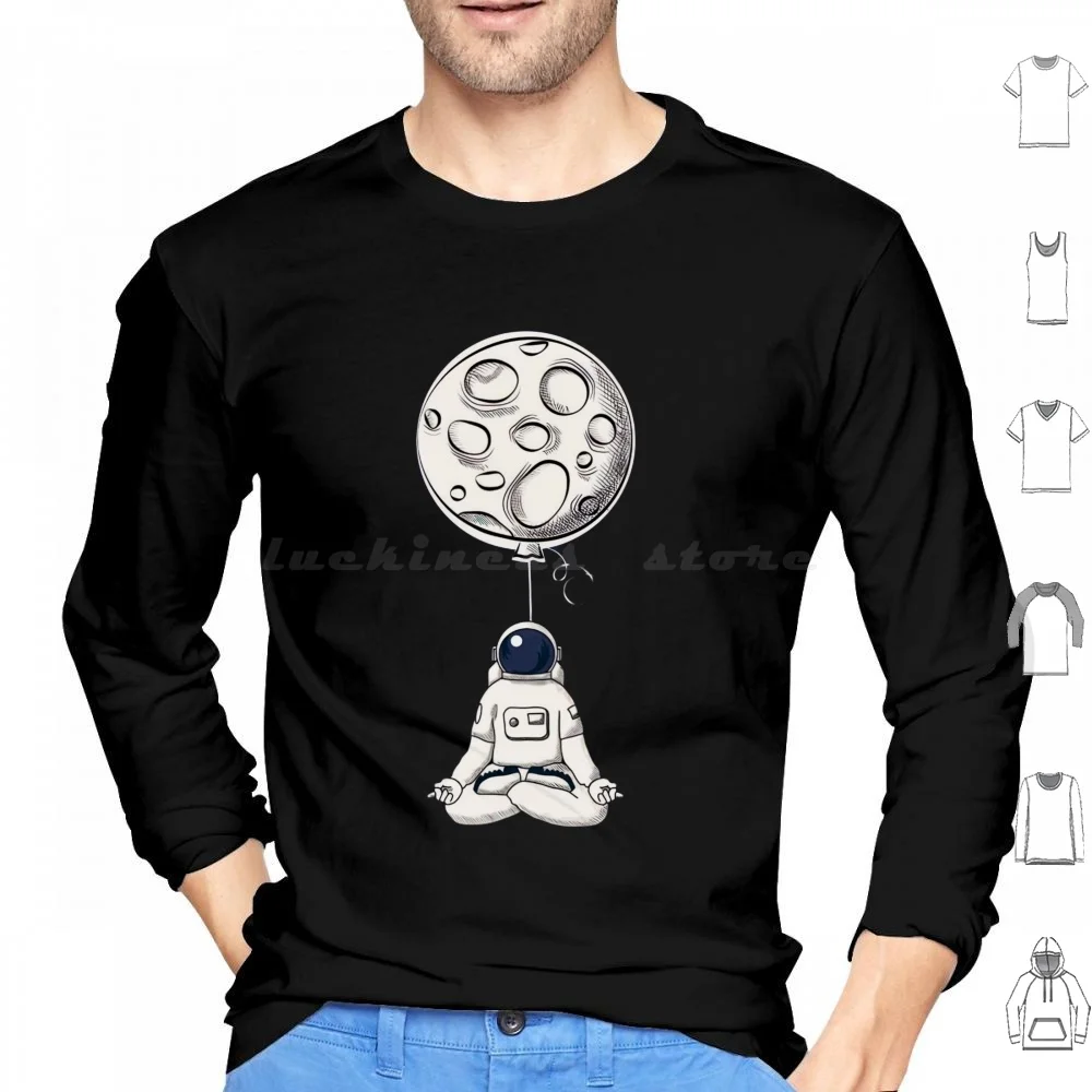 Astronauta planeta ballon t camisa das mulheres dos homens crianças sapceman astronauta planetas universo galáxia lua engraçado astronauta estrelas cé