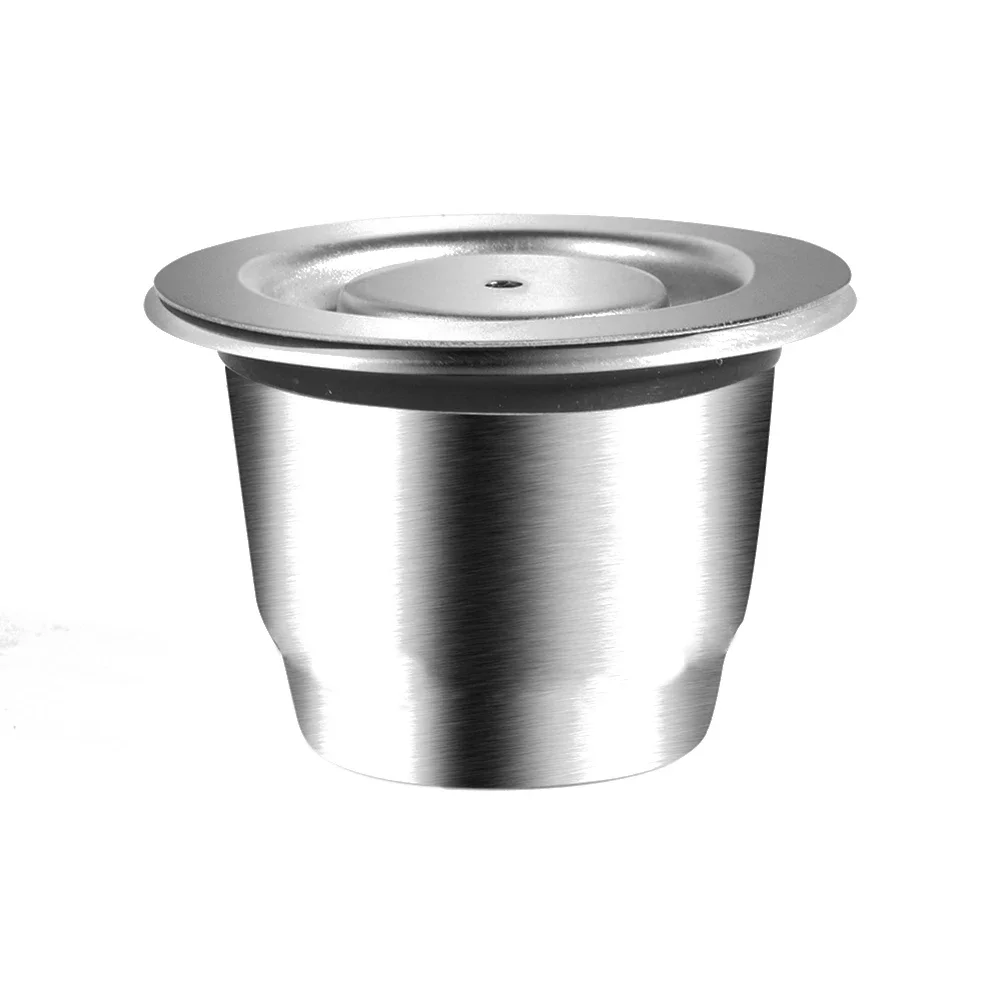 Reusable for Stainless Steel Refillable Coffee Capsule + Coffee Tamper Cop coffee Burr coffee grinder Ice coffee maker