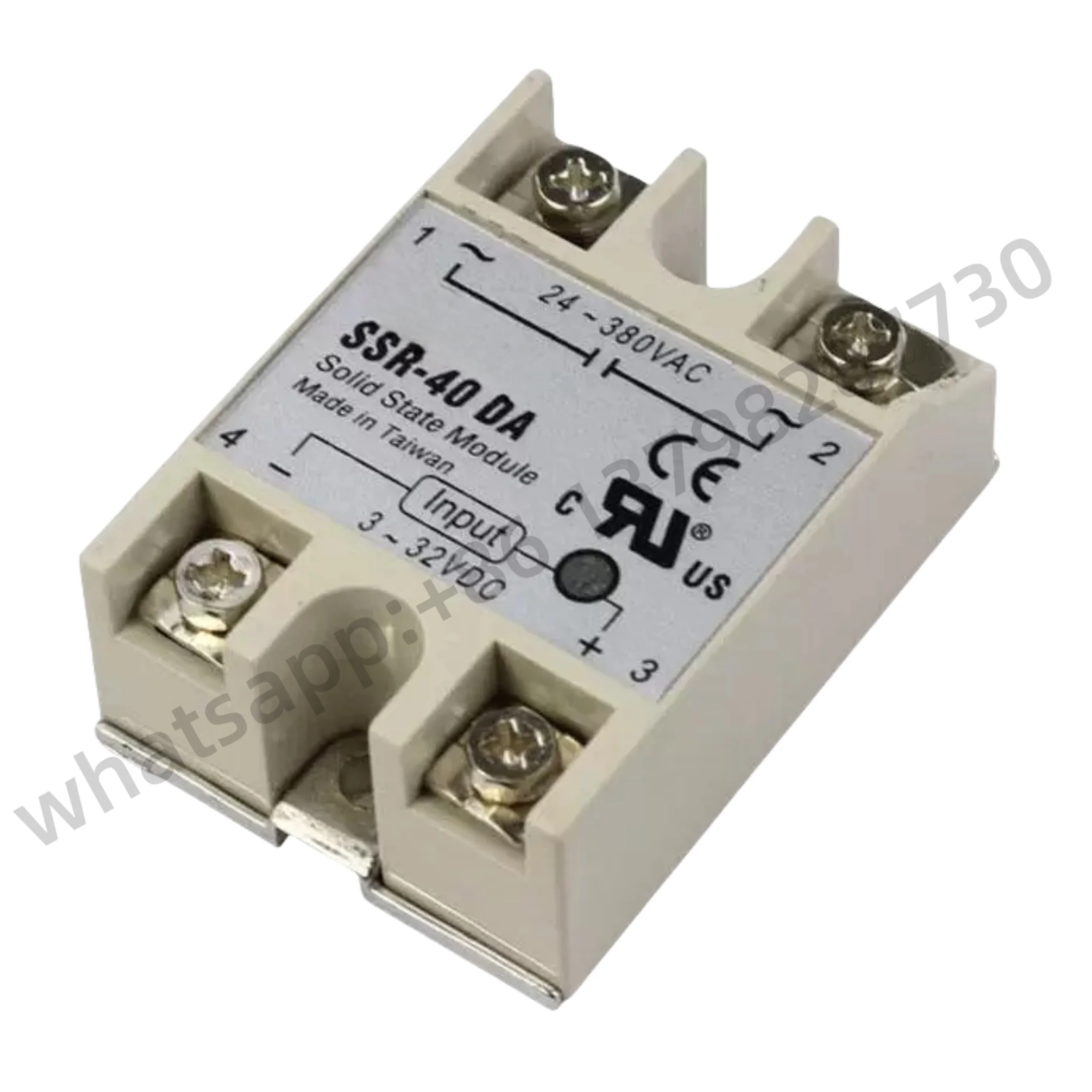 

New Original SSR-40DA Single-phase Solid State Relay 40A DC Control