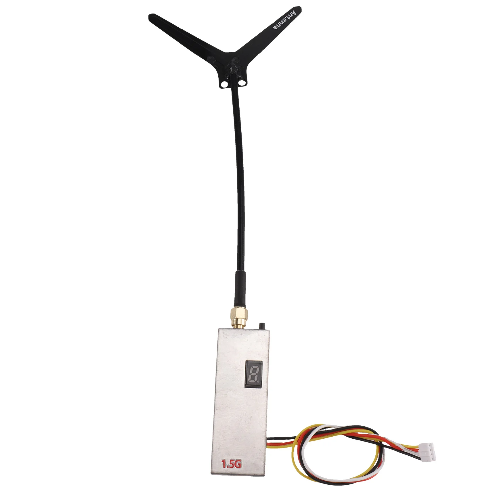 ABXE-For FPV Long Range RC Drone 1.5Ghz 2W For FPV VTX+ Y Type Antenna 12CH 2000Mw For FPV Video Transmitter