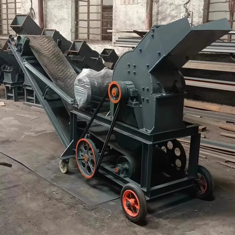 

【Best-selling】Stone Crusher Manufacturer for Crushing Rock, Limestone, Coal Gangue, Small Portable Hammer Crusher