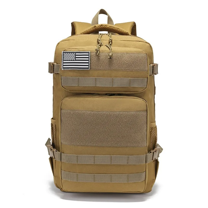 

Многофункциональный тактический рюкзак большой вместимости для путешествий, походов и активного отдыха с креплением для тележки