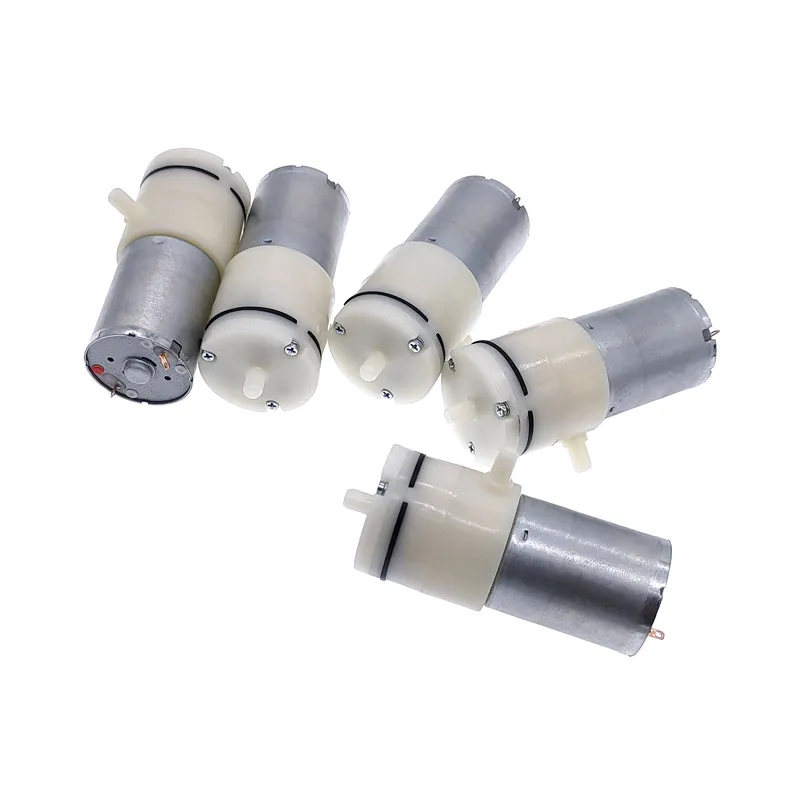 5PCS 370 Mini Air Pump (3.7V/6V/12V) Electric Micro Vacuum Booster Motor For Beauty Instrument Medical Treatment Breast pump